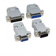 DB15 Core Welding Wire Type Socket Double Row Male/Female/Shell RS232 Connector COM Port Pinhole