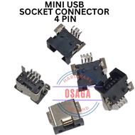 4PIN MINI USB SOCKET CONNECTOR