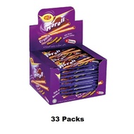 33 Packs Win2 Moroll Crunch Wafer Sticks with Chocolate Filling HALAL (LOCAL)