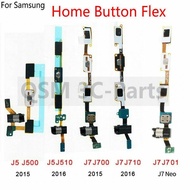 Home Button Flex cable with Earphone Jack Flex Reaplacement for Samsung Galaxy J3 J310 J320 J5 J500 