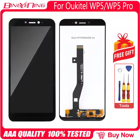 New Original For Oukitel WP5 WP5 Pro LCD&Touch Screen Digitizer Display Screen Module Accessories As