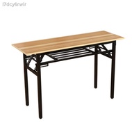 Folding computer desk▧Folding table desk conference table long table training table simple desk desk