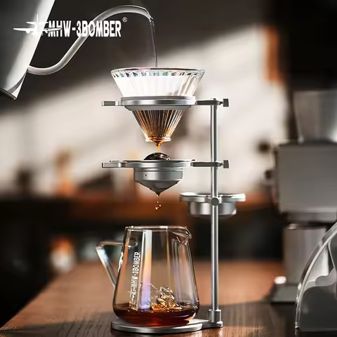 MHW-3BOMBER Coffee Chilling Ball 2 Pack Stainless Steel Ice Ball Food Grade Reusable Pour Over Acces