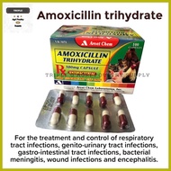 ⇧ ✩ ∧ Amoxicillin Trihydrate 500mg 1box (100 capsules)
