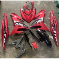 Used Y15ZR V2 Exciter RC 2020 Cover Set Matt Red Second Hand Cover Set Red Y15 V2