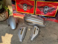 Baju body honda gl 100 gl 125 tangki impor pres pabrikan set cover body sepasang dan spakbor ninja R