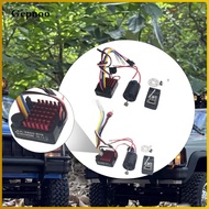 [wxuchp] 1:12 Scale RC Car 60A Brushed ESC Multiple Protection Functions Accs Replacements Parts for