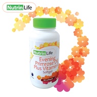 NutrinLife Evening Primrose Oil Plus Vitamin E 90 softgels Nutrin Life EPO bovine gelatin health sup