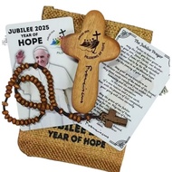 Jubilee 2025 Pope Francis Cross Set