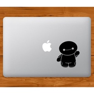 Baymax Decal Sticker Hero Laptop Sticker - Black