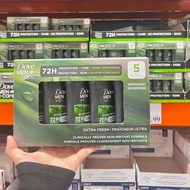 Canada Dove Dove Men's Antiperspirant Deodorant Balm 72 Hours Long-Lasting Fresh Comfortable 76g One