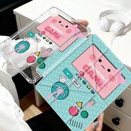 Blue Bow Gamepad Pattern IPad Case, Compatible With IPad Air 4/5 10.9", IPad 7/8/9 10.2", Tab S6 10.