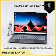 Lenovo ThinkPad X1 2in1 Gen 9 Touchscreen Core Ultra 5 135U 16GB OB RAM 256GB NVMe SSD Win 11 Pro Us