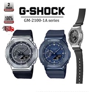 100% Original Men's Watch GM-2100-1A Black Resin Strap Men's Quartz Watch Sports Waterproof Watch G 