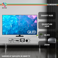 Samsung 65" QLED Q70C 4K Smart TV Motion Xcelerator Turbo+- Quantum HDR Smart Hub 4K Black 65 inch QA65Q70CAKXXM Televisyen Tv