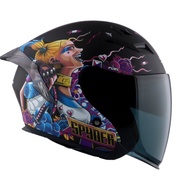 SPYDER HELMET NEO SERIES HE FUEL GD 391M_S (M. BLACK/PINK/ACE)