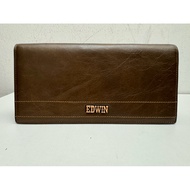 Edwin Leather Long Wallet