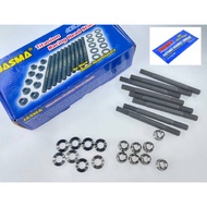[ READY STOCK ] JASMA®  titanium head studs 4G93    FIT : 4G93  NA & Turbo