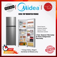 Midea 2 Door Fridge (280L / 400L / 490L) Refrigerator MDRT489MTB46-MY