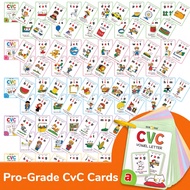 55 Thẻ Flash Card Giáo Dục Cho Bé Gái & Bé Trai, Thẻ Flash Card Từ Vựng Cho Trẻ Em, Thẻ Chữ Cái Tiến