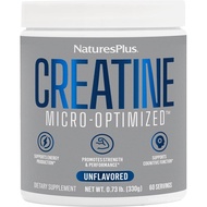 NaturesPlus Creatine MicroOptimized Powder Tanpa Perisa 0.73 lbs meningkatkan, Kekuatan, Fungsi Kogn