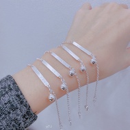 Silver bell bracelet - you can engrave your name according to customer's request