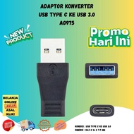 JN USB 3.0 Type Male to USB 3.1 Type C Female Adapter Converter