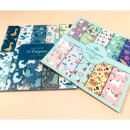 [1 Pack 50 Sheets of/] 15x15 cm - Origami Paper 10-pattern Origami Paper/ - INA CREATIVE DOODLEDAZZ/