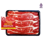 Beef Slice Shortplate - Irisan Daging Perut Sapi, Halal - 500gr