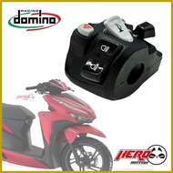 ﹍ ✜ ▨ Domino Handle Switch For Honda Click with Pssing Light Hazard Light PLug and play