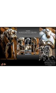 全新未開 Hottoys Star Wars Attack of the Clones Super Battle Droid MMS682
