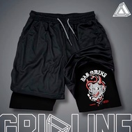 2 in 1 Dry-Fit bad omen also training of the Pom Academy