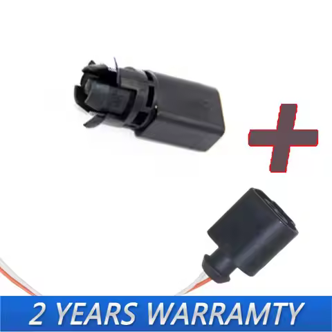 1J0919379A 1J0 919 379 A Ambient Outside Air Temperature Sensor With 2 pin Connector Plug For Volksw