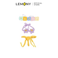 LEMONY เซ็ทบิกินีดอกไม้สำหรับตุ๊กตา (เฉพาะเสื้อผ้า ไม่รวมตุ๊กตา)