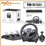 PXN V9 Gen2 / PXN V10 / PXN V10 Pro / Shifter A7 Racing Wheel ชุดจอยพวงมาลัยพร้อมเกียร์ รองรับ PC  P