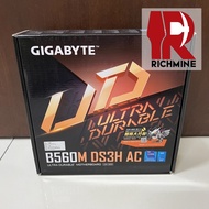 {ReadyStock} GIGABYTE B560M DS3H AC Motherboard M-ATX LGA1200 Intel 10th 11th