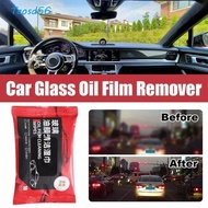 TAOS 5 Bags Car Windshield Glass Cleaner, Dusting Wipes Anti-rain Car Glass Oil Film Removal Wipes, 