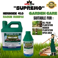 ''SUPREMO'' HERBICIDE 41.0% 1 LITER / 4 LITER Garden Racun Rumput Herbicide For Grassland