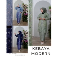 New Flea kebaya Suit Long Sequin kebaya Suit-Modern kebaya Kartini-Suit-Suit-Wedding Dress--Graduation kebaya /-Proposal Dress