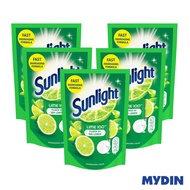 Sunlight Dishwash Liquid Lime Refill ( 5's x 700ml)