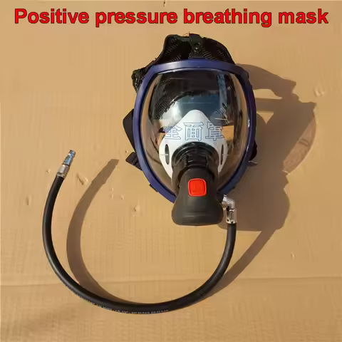 Positive pressure air breathing apparatus mask and RHZK6.8 / 30mpa air supply valve Positive pressur