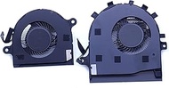 CPU and GPU Cooling Fan for Lenovo 5H40S20139 ND55C73-20A04-20A03 ND55C73 1X18F1R 1X19F1R DC5V 0.50A
