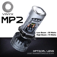 Lampu Utama LED Vinyx MP2 MP1 H4 65W Projie H4 Mini Projector Lens Lensa Mobil Motor Headlight Headl