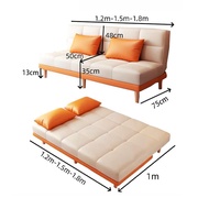 Folding Sofa Bed Living Room Small Apartment Leather Simplicity沙发床