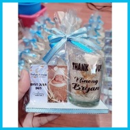 ✤ shot glass souvenir Birthday Christening Debut