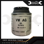 (100% Original) Audi Volkswagen Oil Filter - VW Polo  Golf 1.4  Jetta  Beetle  Tiguan  Touran (03C-1