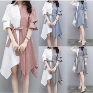 KATUN OSCAR FS DRESS TUNIC LULA -BYK COLOR TWISCONE COMBI COTTON STRIPE BEST QUALITY