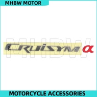 Body Cover Emblem Nameplate Sticker for Sym Cruisym 300 Alpha