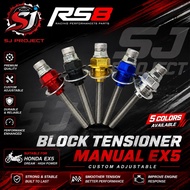 RS8 Block Tensioner Manual - custom CNC EX5 wave 110 dream110 KRISS 100 KRISS MR1 MR2 MR3 FUTURE 125