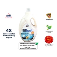 ULTRA SAVE - Ultra Concentrated Liquid Dishwashing 5000ML (4X)